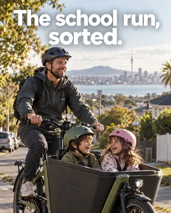 Ad: The school run, sorted.
