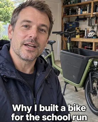 Ad: Why I built a bike for the school run