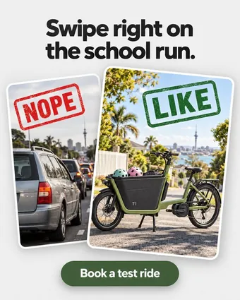 Ad: Swipe right on the school run