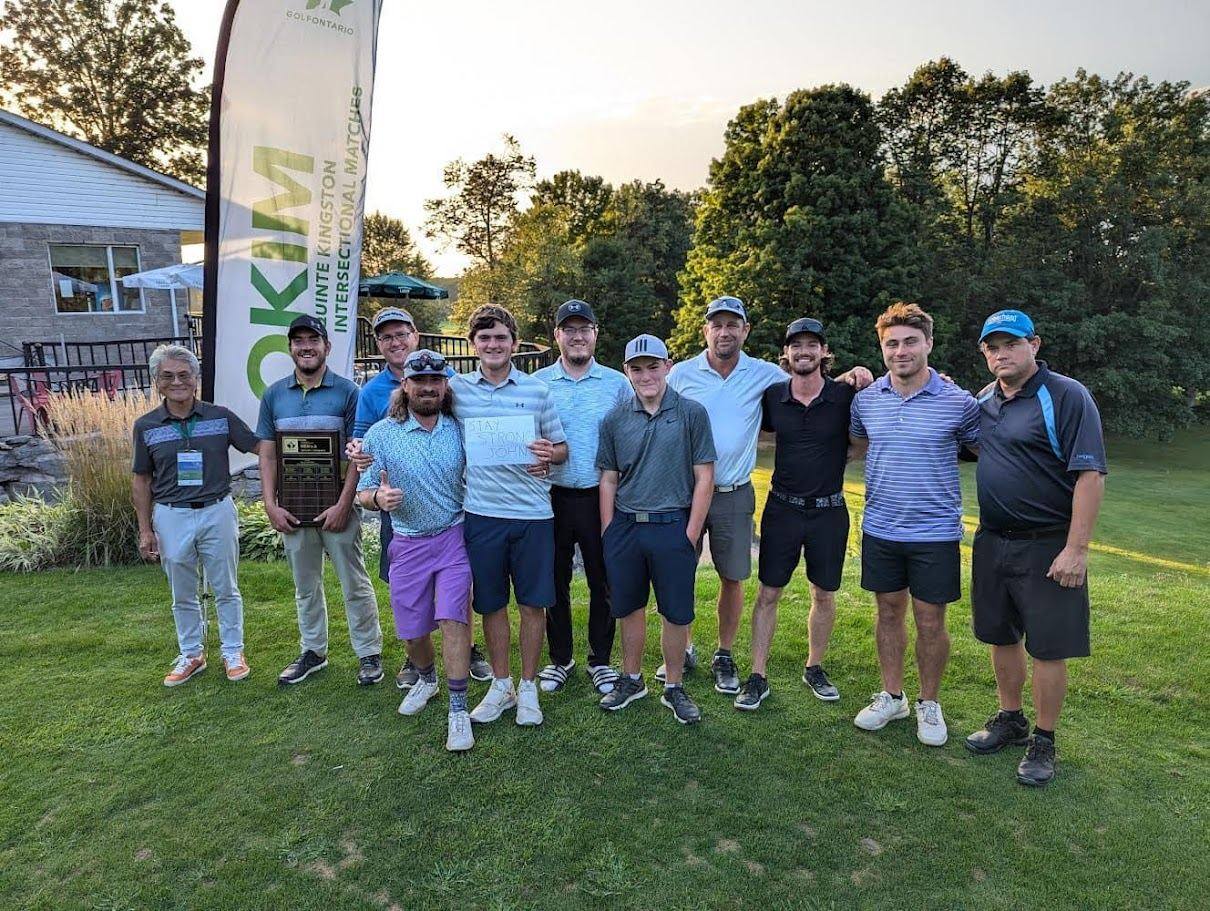 Tournament group gathered at Camden Braes