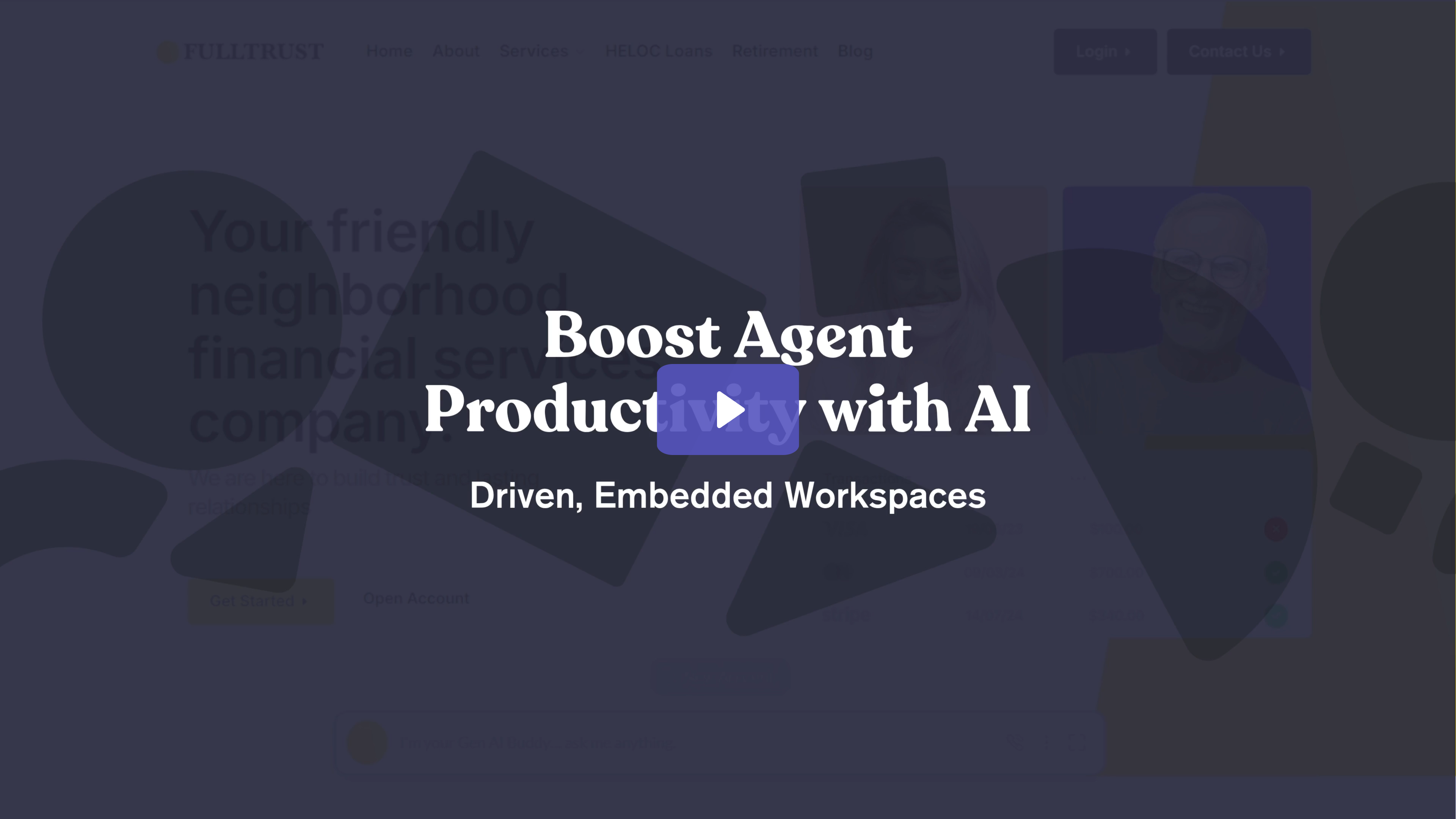 Boost Agent Productivity with AI Driven, Embedded Workspaces (video thumbnail)