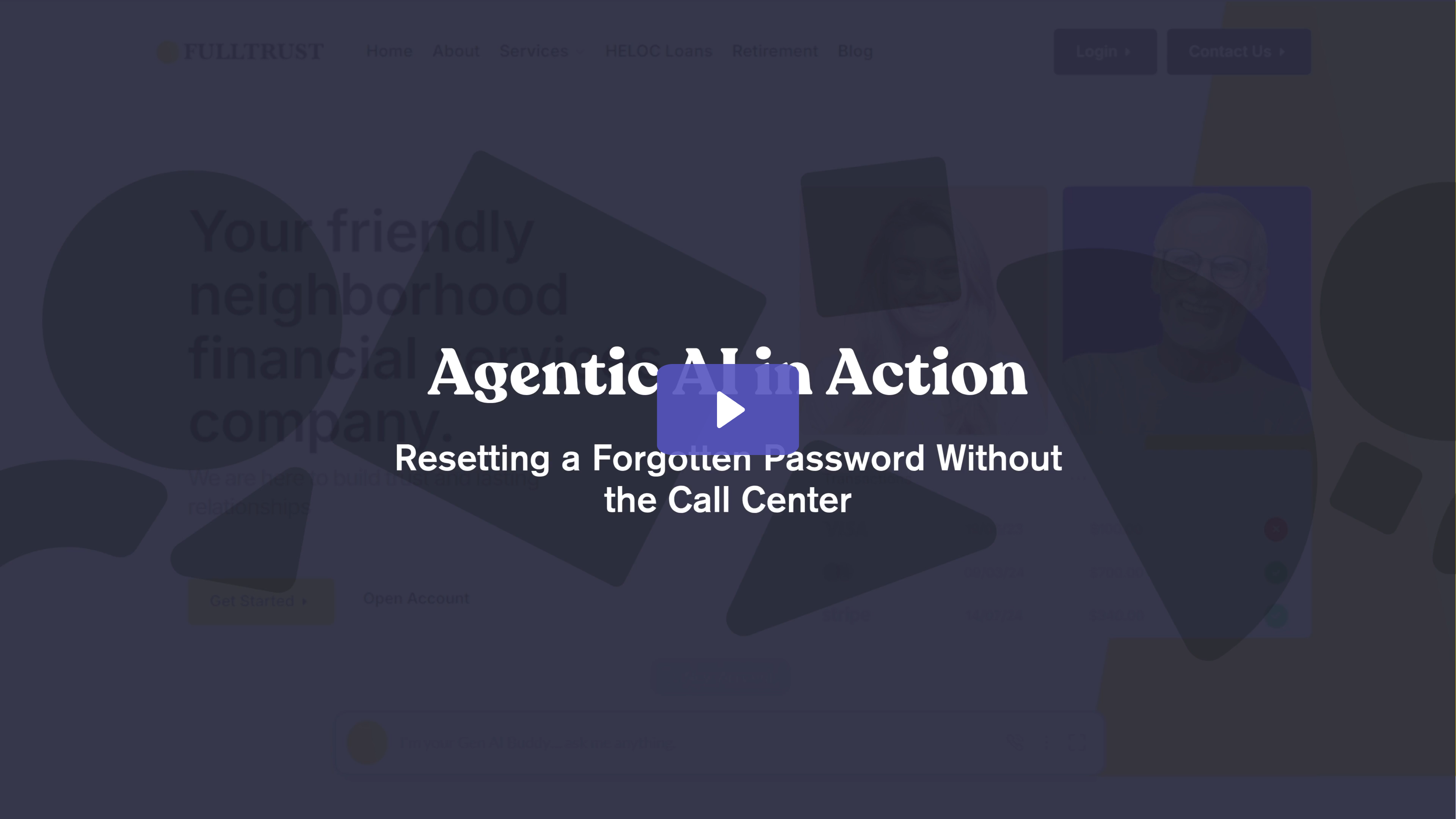 Agentic AI in Action Resetting a Forgotten Password Without the Call Center (video thumbnail)