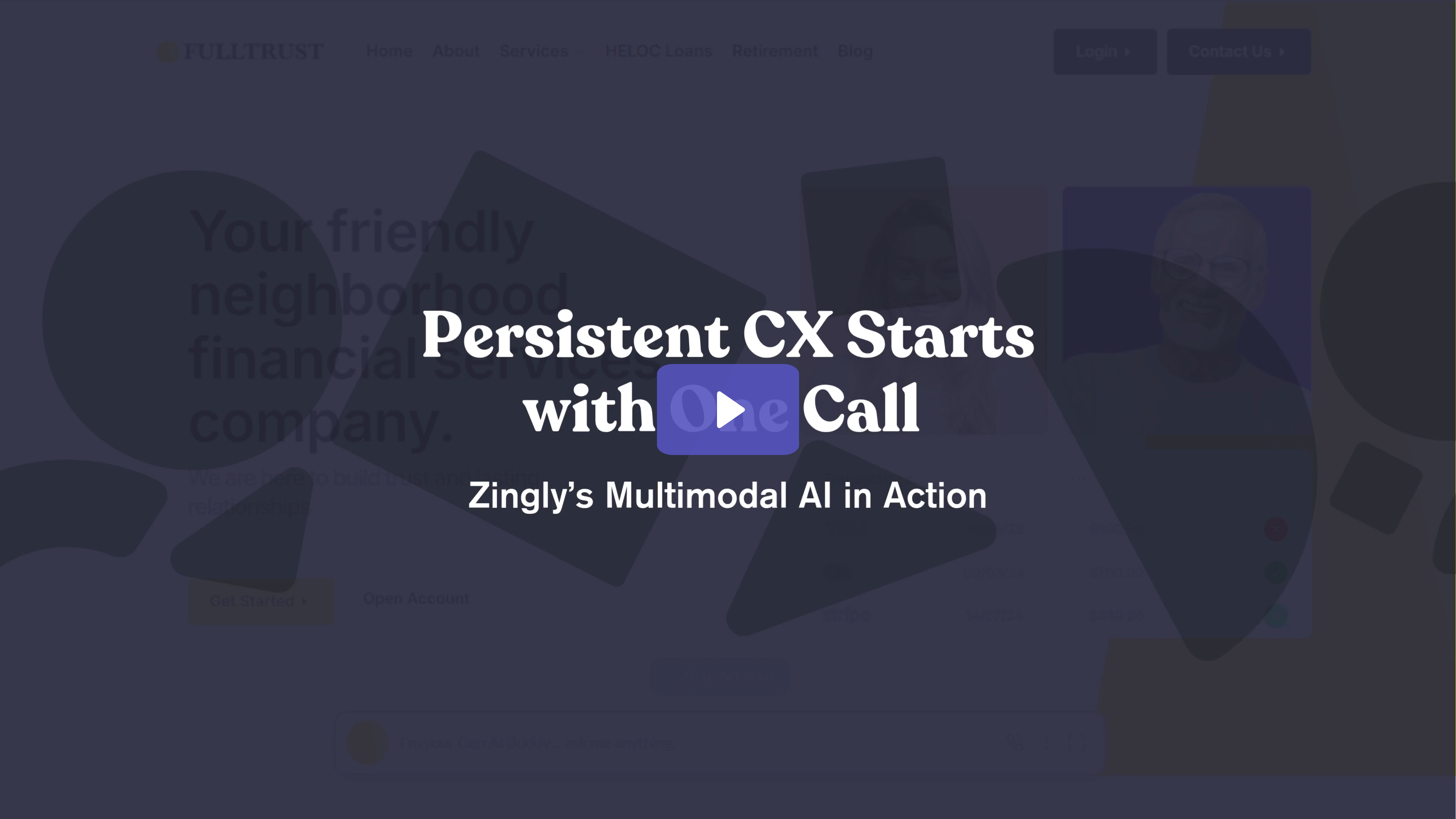 Persistent CX Starts with One Call Zingly’s Multimodal AI in Action (video thumbnail)
