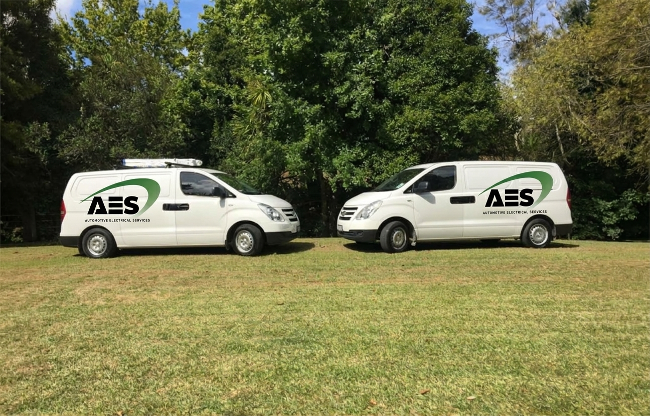 Automotive Electrical Services vans in Whangārei