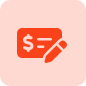Planning-Dollar-Check-Pen-Red-Icon