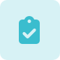 blue check icon