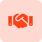 Planning-Handshake-Red-Icon