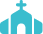blue church icon