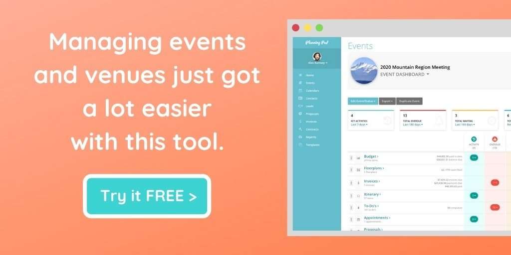 Venue Event Management Software