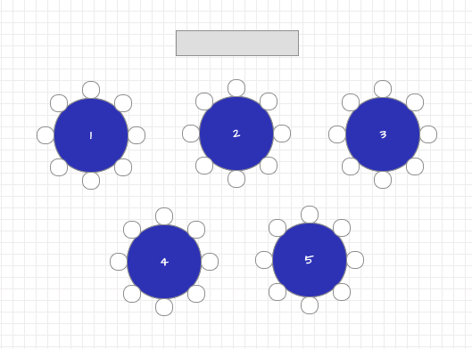 Banquet Style Conference Room Layout