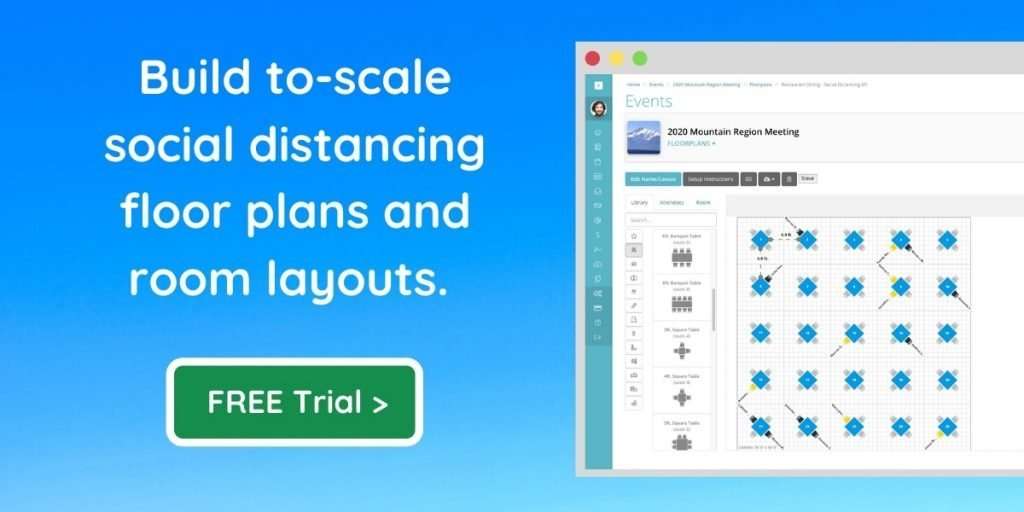 Social Distancing Floor Plan Software