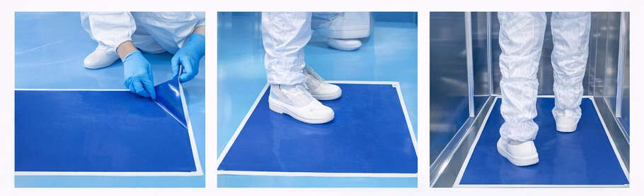 ESD Sticky Mats for Electronics Assembly and Clean Areas