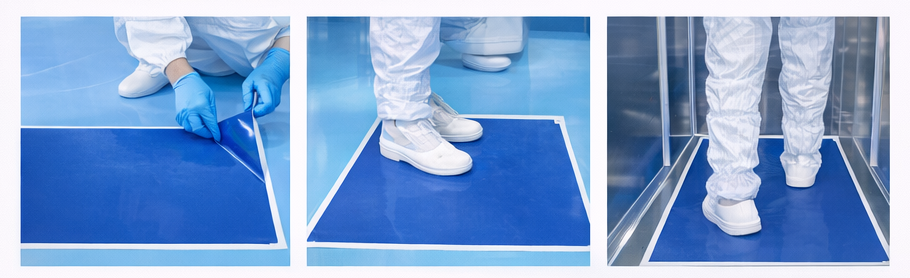 ESD Sticky Mats for Electronics Assembly and Clean Areas
