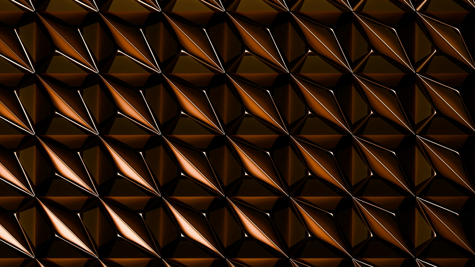 Abstract copper-toned artwork representing Quality Engineering.