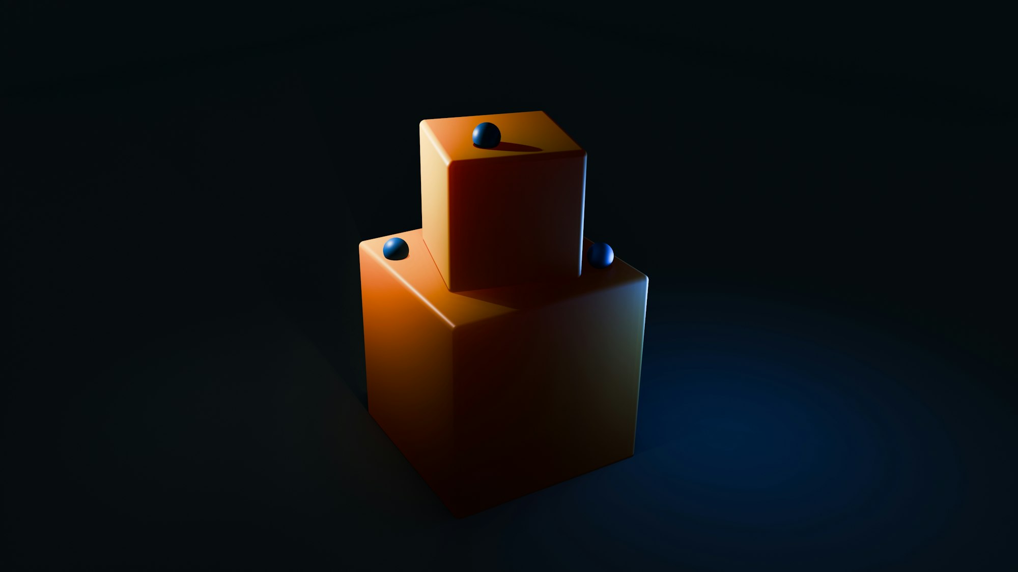 Abstract copper-toned artwork for the University of Washington engagement.