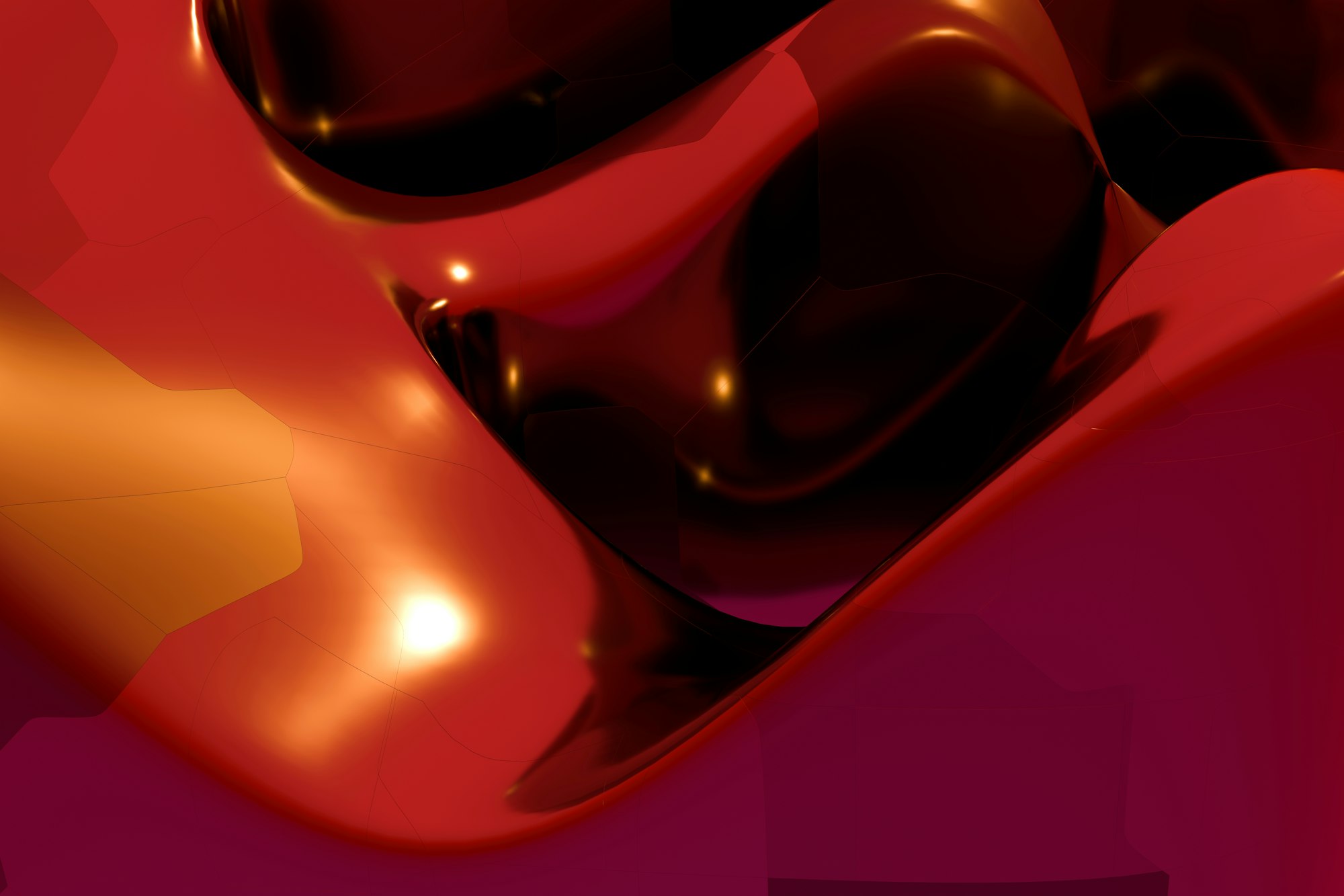 Abstract copper-toned artwork for the Aplicata engagement.