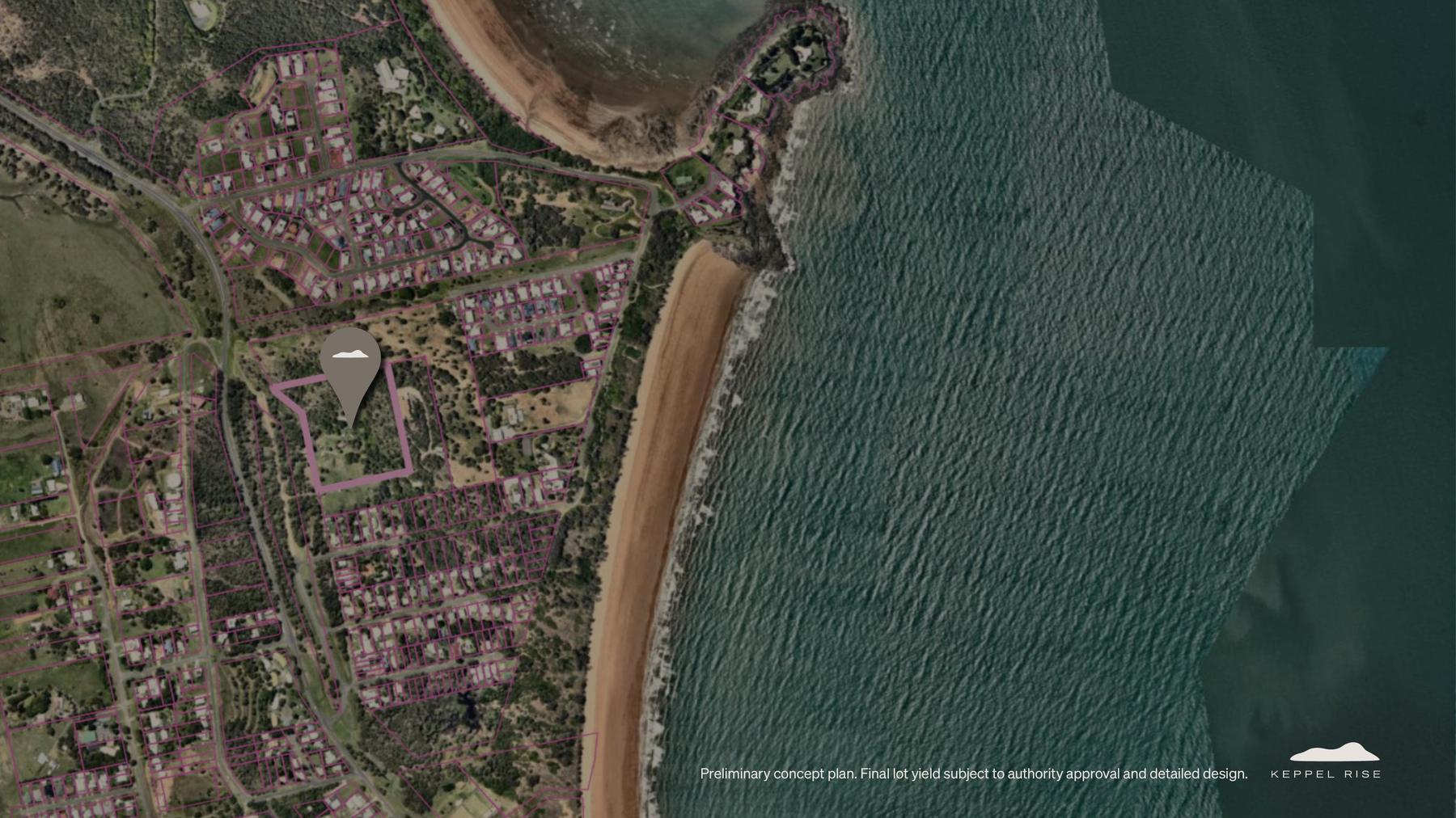 Location context for Keppel Rise