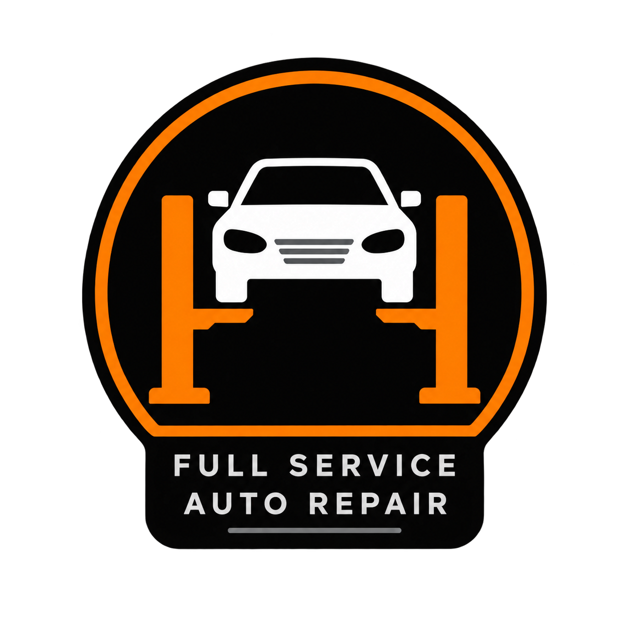 Distintivo de servicio automotriz integral