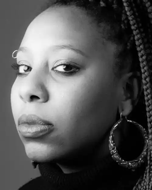 a portrait of morgan parker.