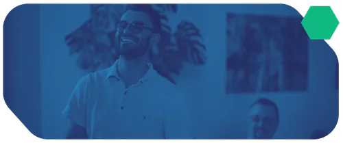 a man in a white shirt