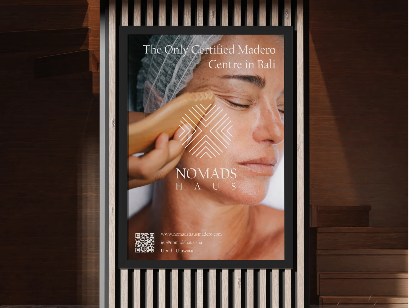 Nomads Haus billboard advertising Madero therapy