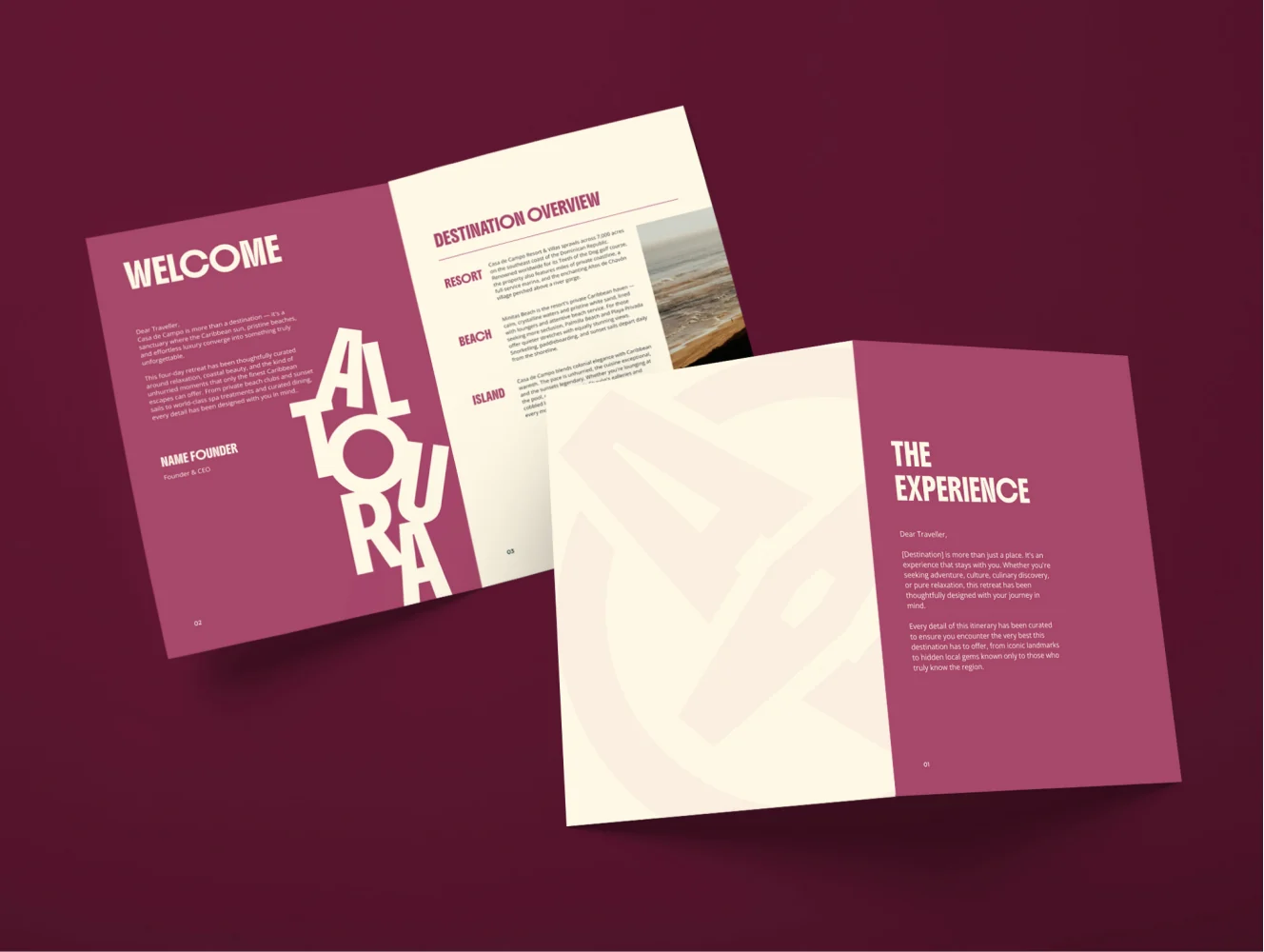 The Altoura brochure