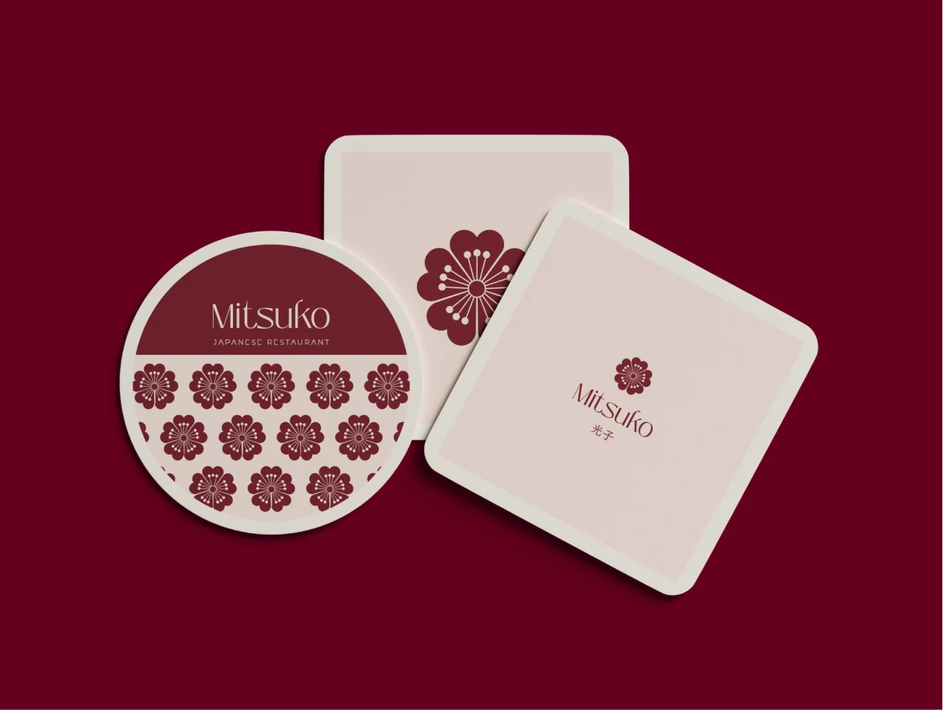 Mitsuko coaster design