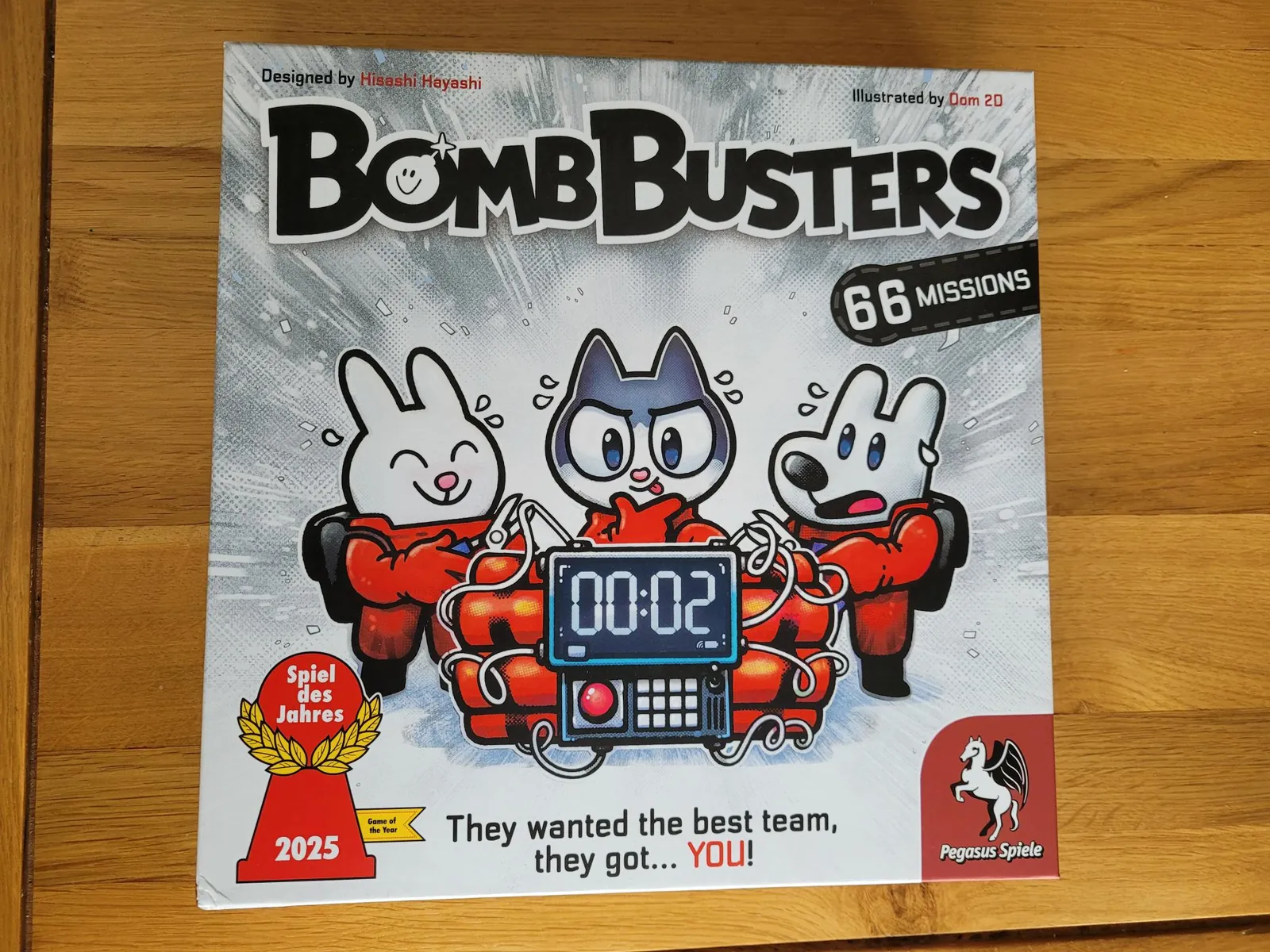 Bomb Busters board game box