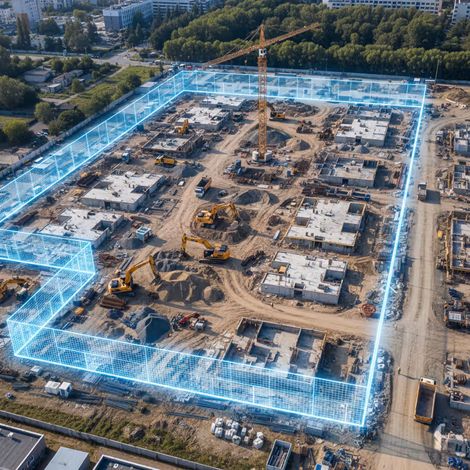Visualisation of geofencing