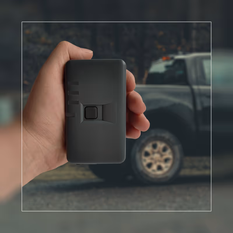 Personal tracking device used in woods