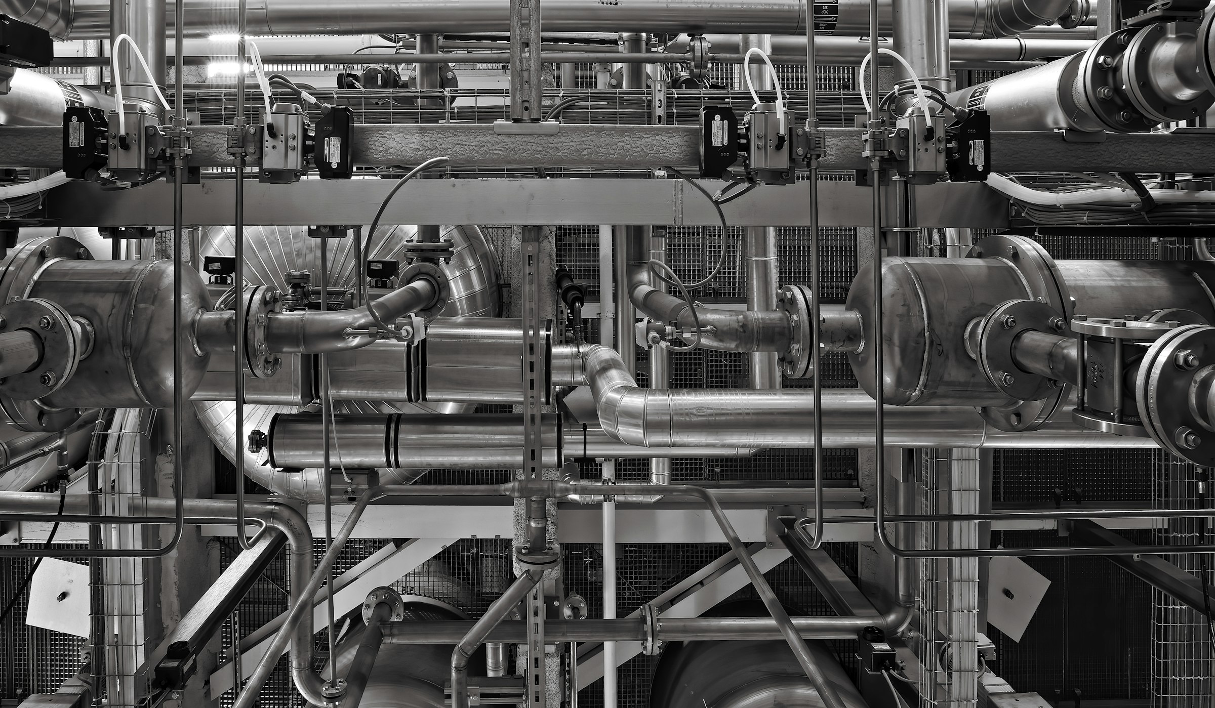 Industrial pipes and valves