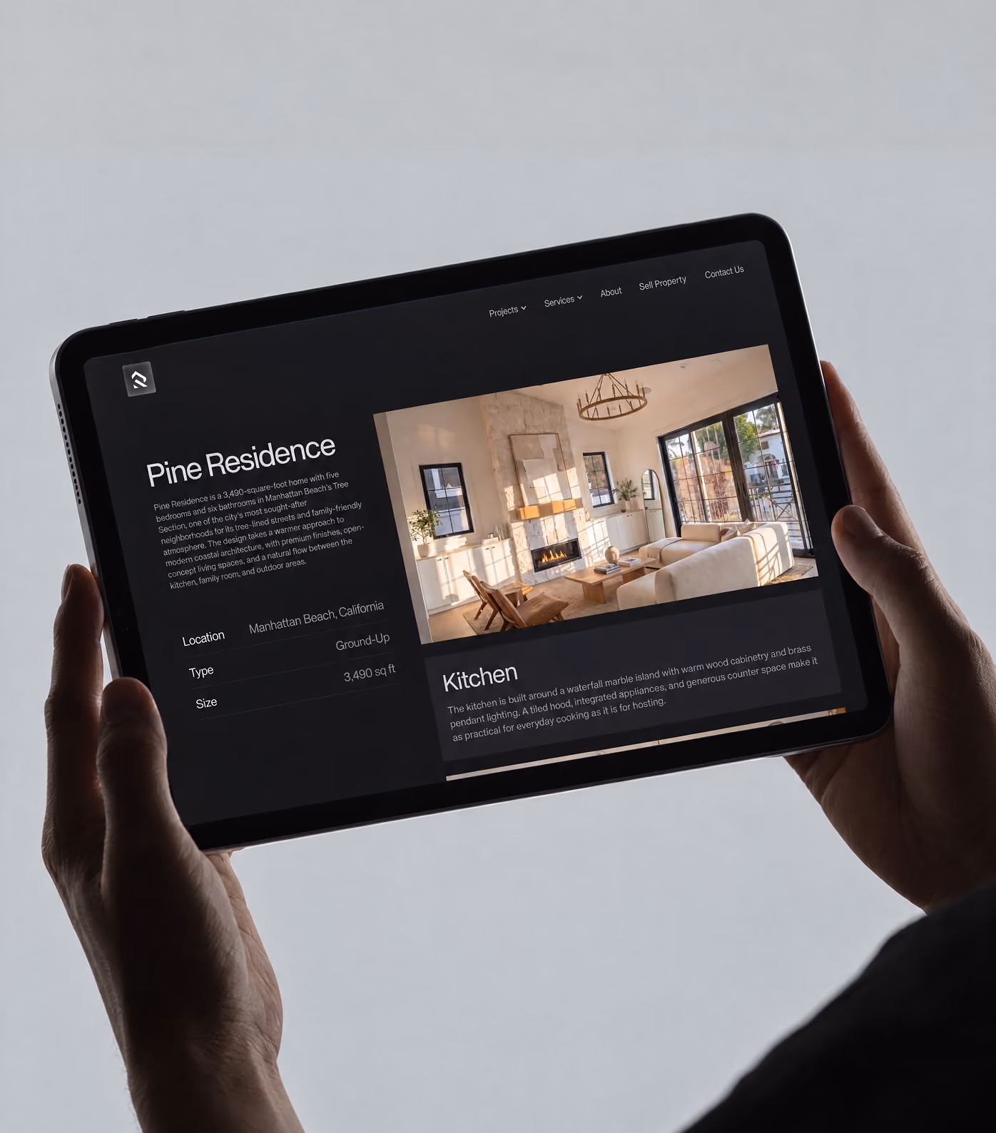 Reeland CMS system for managing an evolving luxury real estate portfolio
