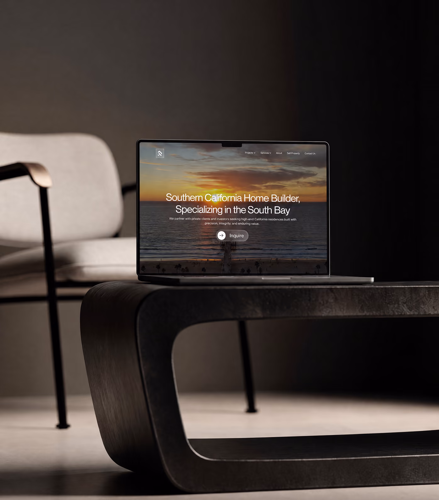Reeland digital portfolio for a Southern California real estate developer