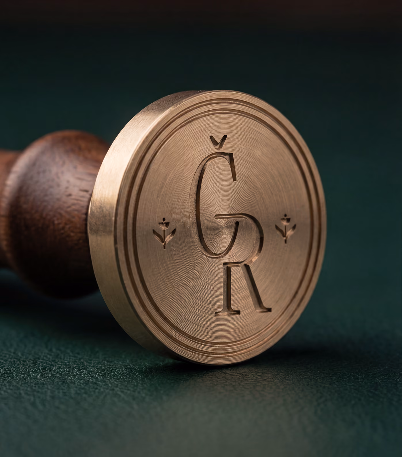 Čardak Residence CR monogram and luxury visual identity design