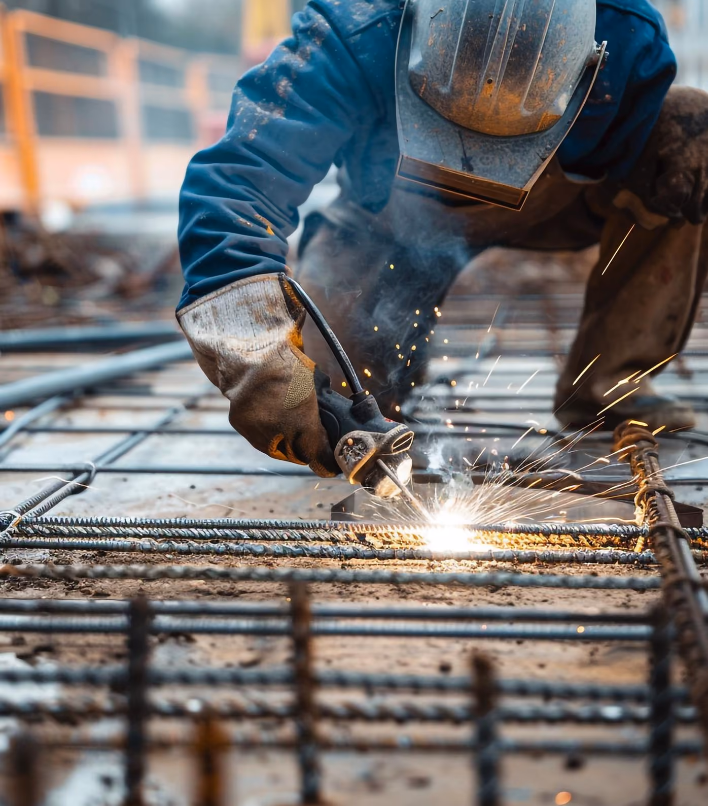 Gier Construct project portfolio website showcasing completed construction work