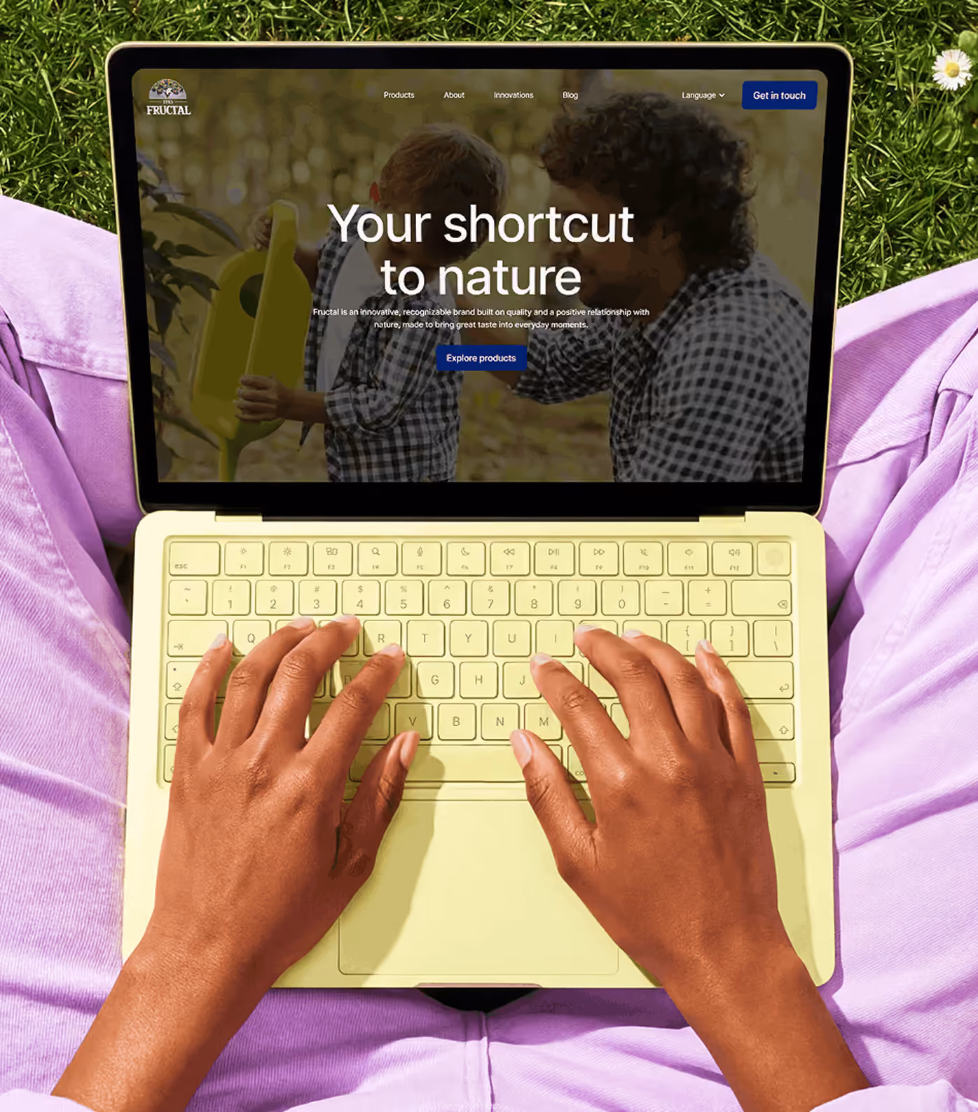 Fructal digital experience for a heritage Slovenian food and beverage brand