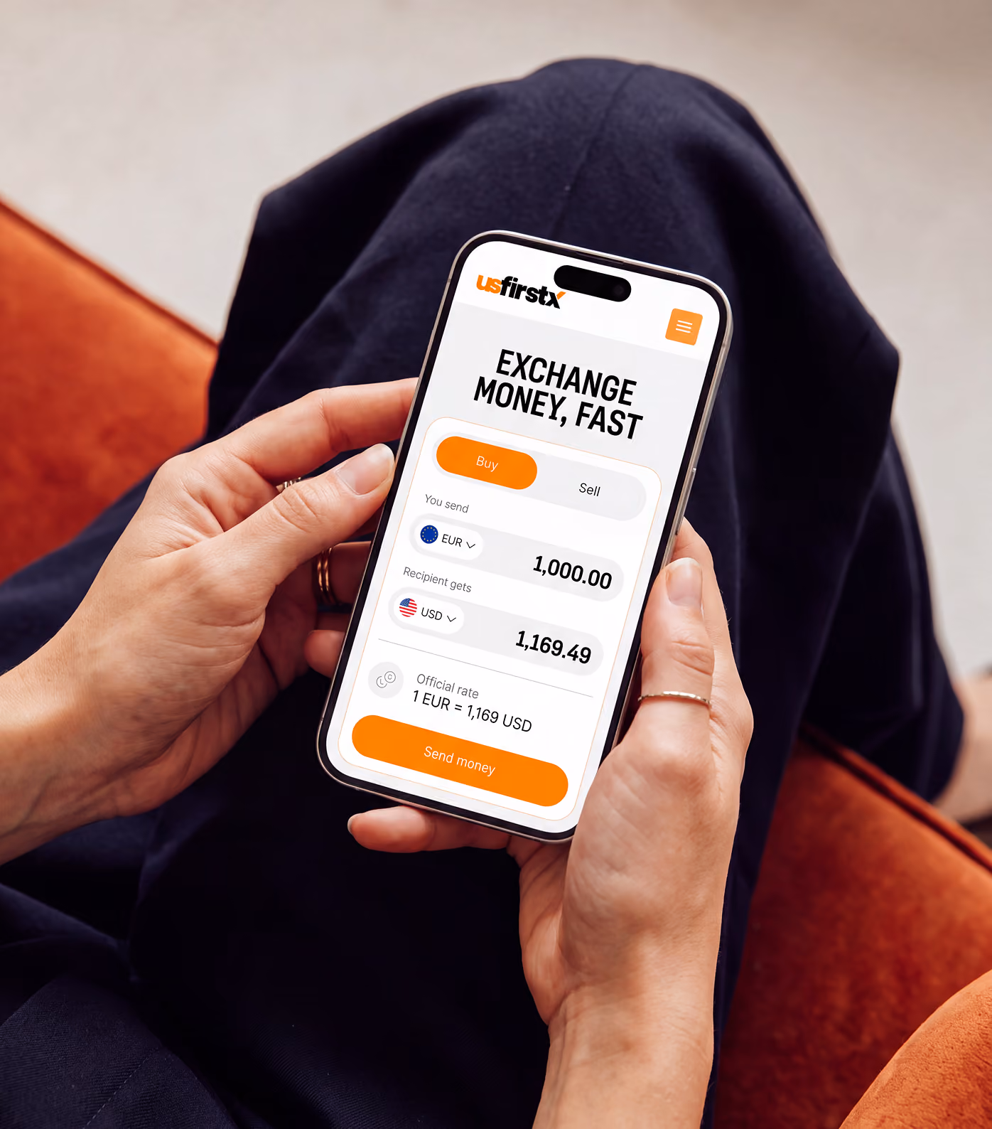 US First Exchange digital platform for buying, selling and shipping world currencies