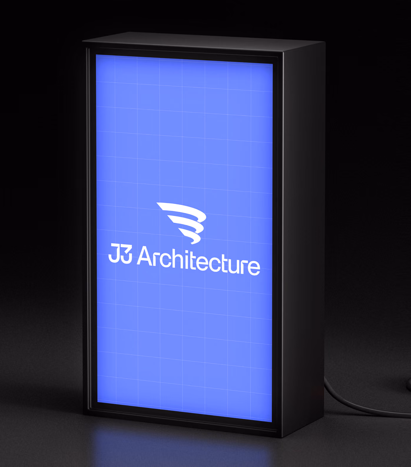 J3 Architecture digital brand system for projects, content and studio communications