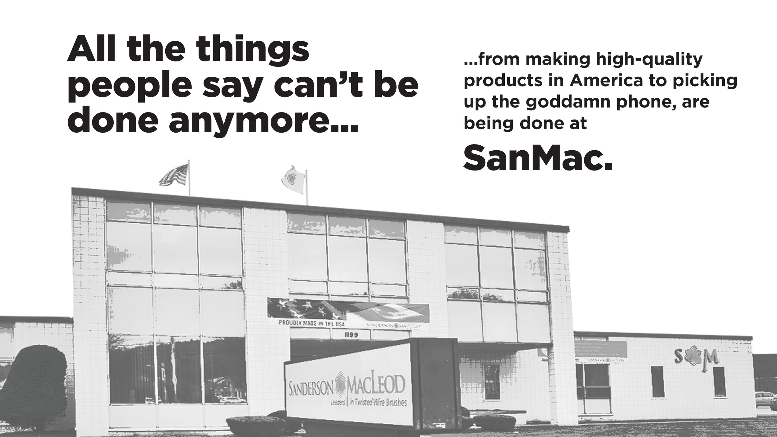 Working Proof presentation slide on SanMac
