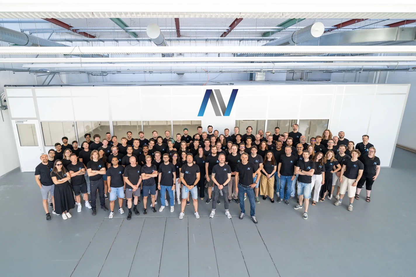 The deltaVision team at its expanded facility in 2026.