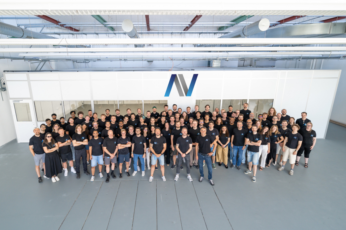 The deltaVision team at the company’s facility.