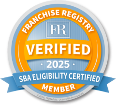 Franchise Registry Verified 2025, SBA Eligibility Certified Member