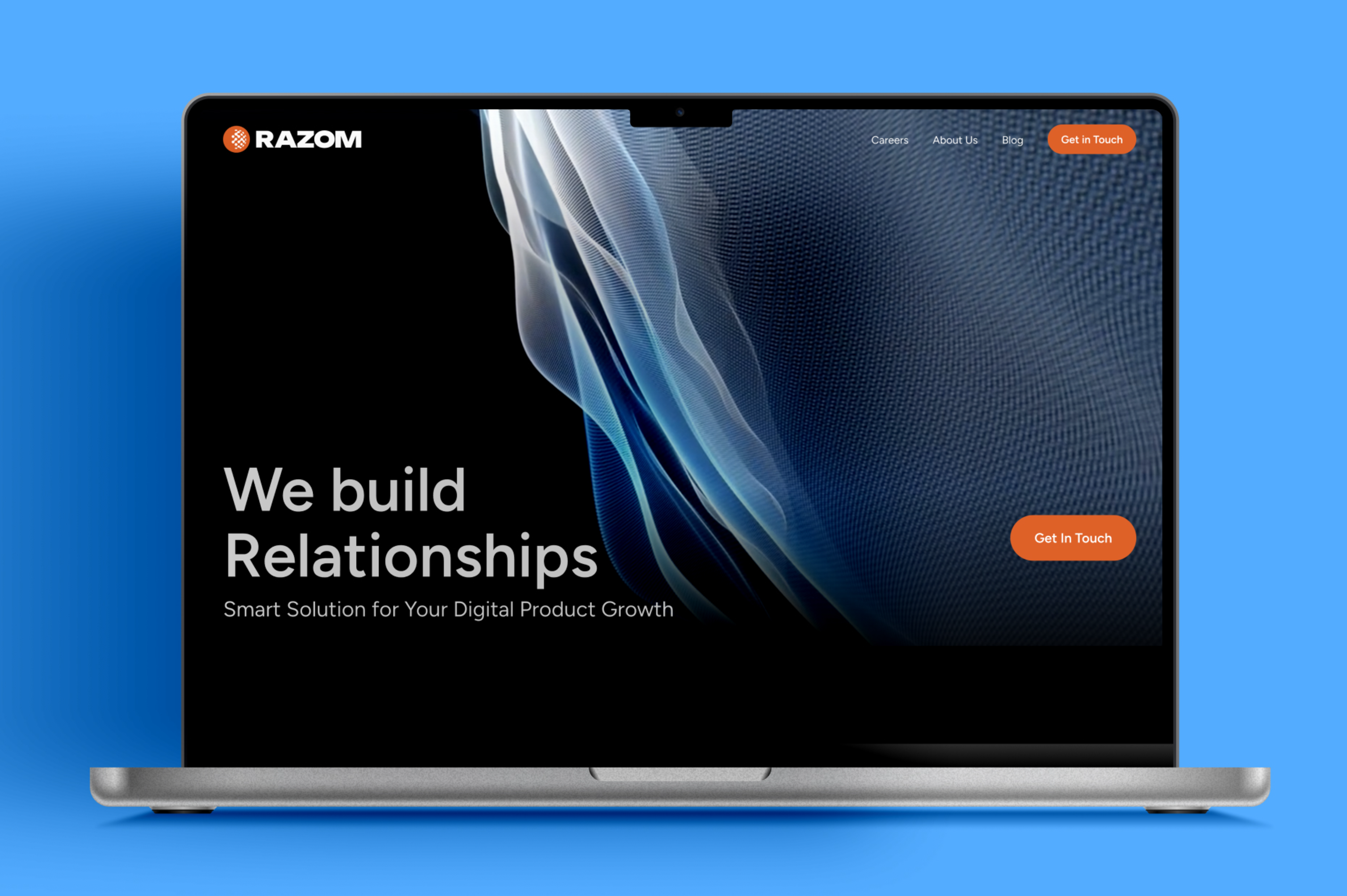 Razom Software — Webflow Website for an AI & Tech Company thumbnail
