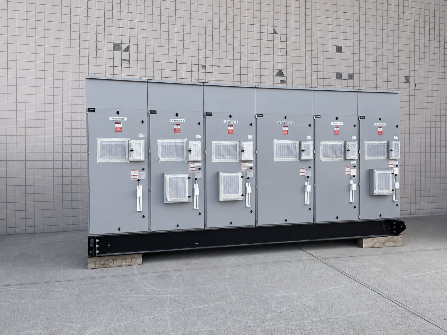 Outdoor metal-clad switchgear assembly