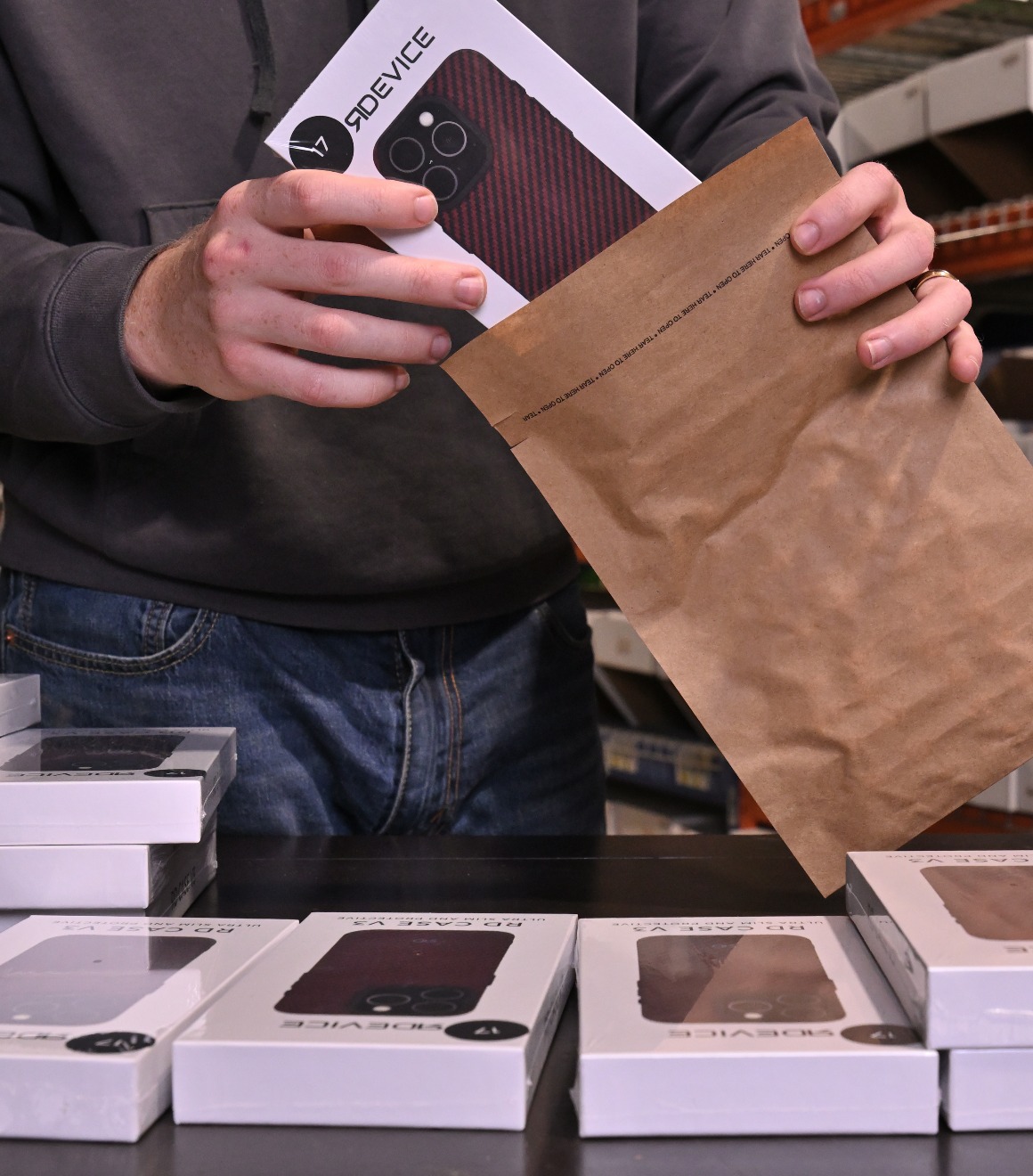 Reborn devices boxed for US customers
