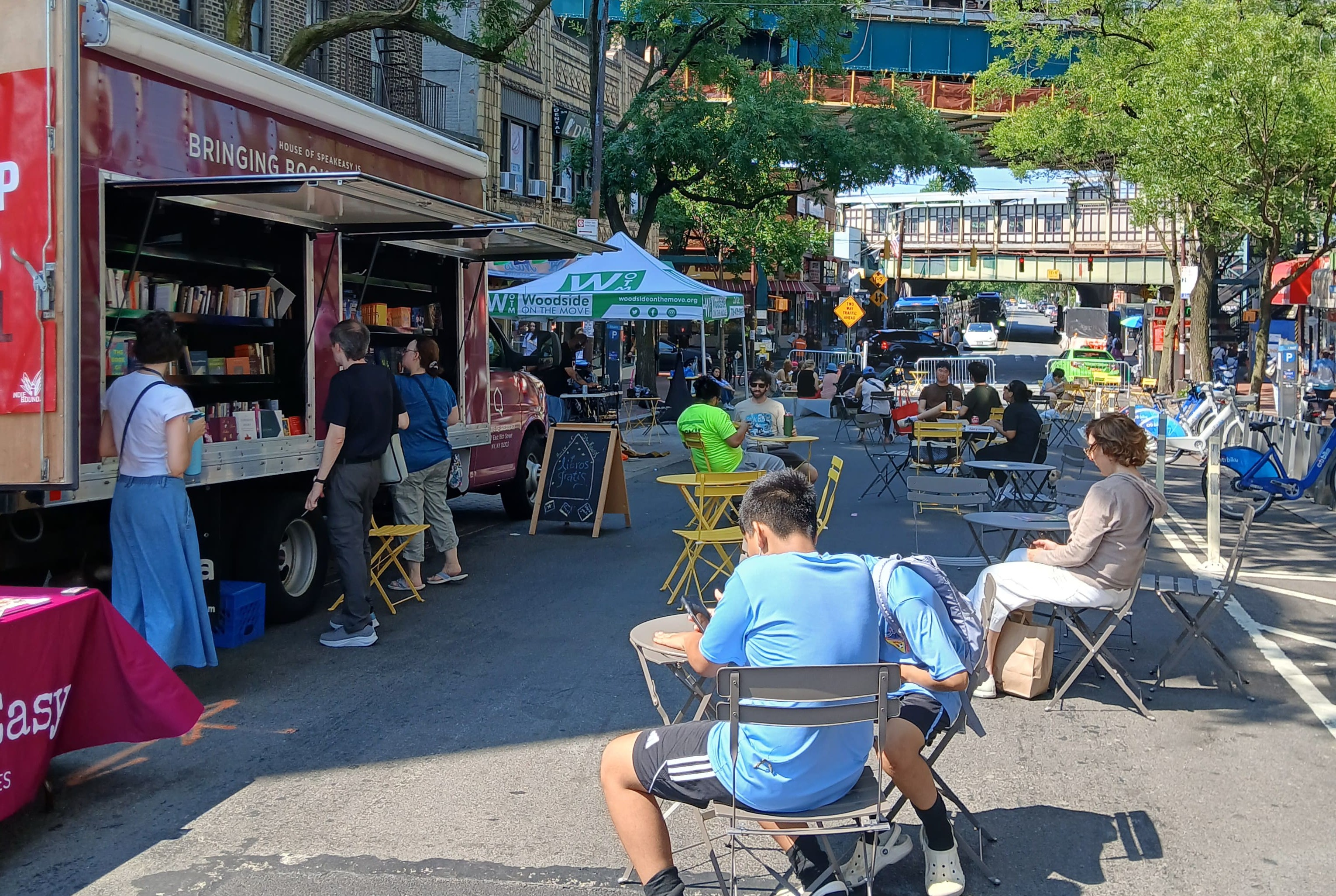 Open Streets in Woodside