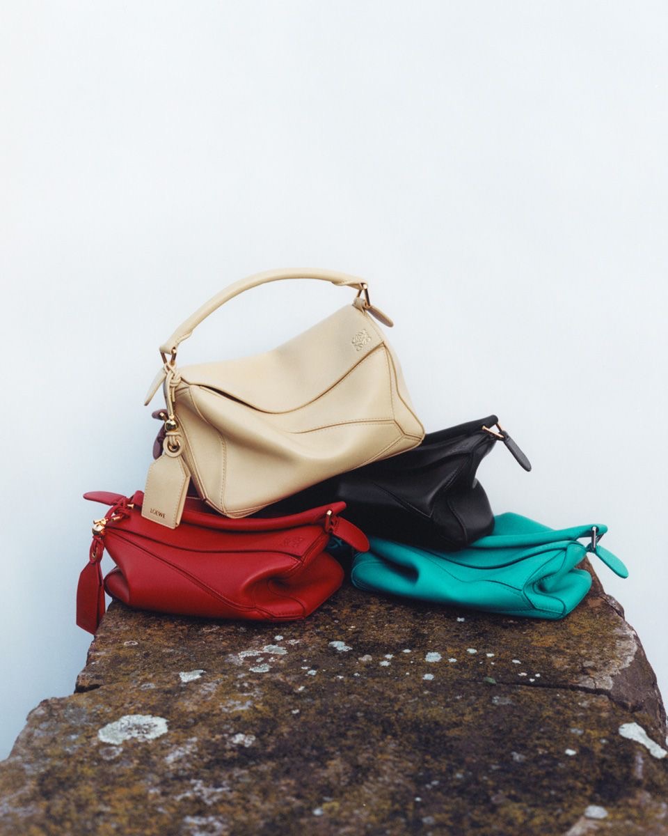 Sculptural handbag form