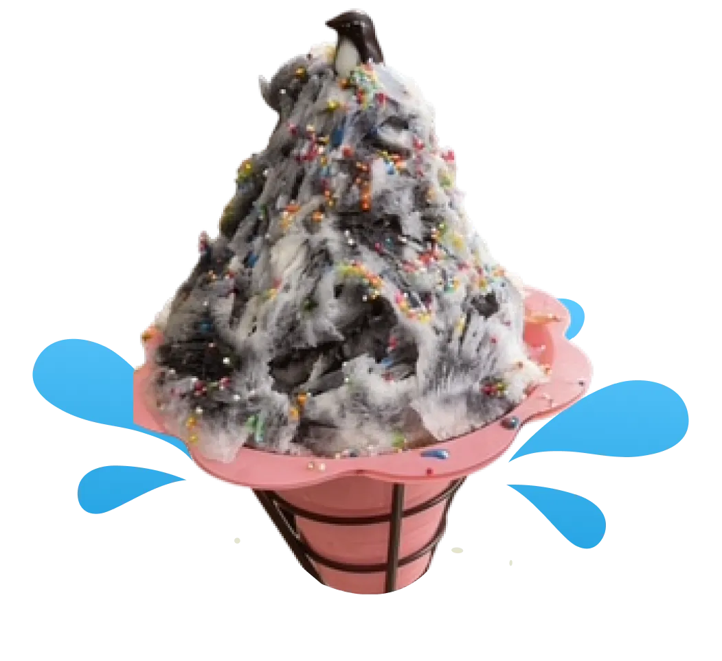 Jakob’s Golden Custard Dream shaved ice