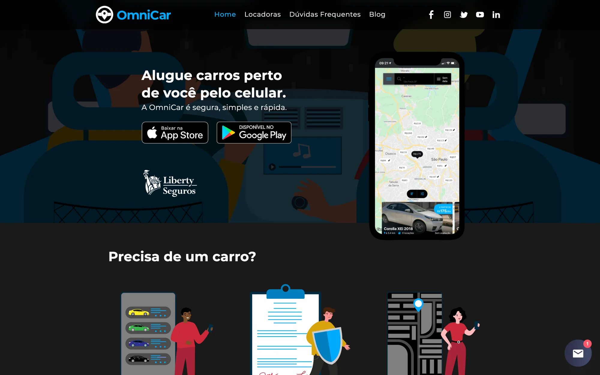 Redesigned SAI home page