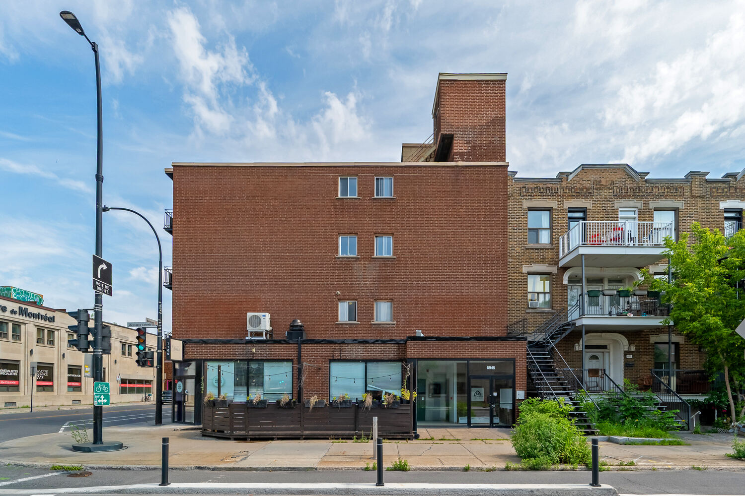 6945 rue Christophe-Colomb — vue de face